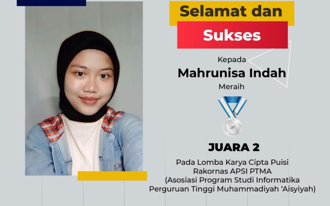 Mahasiswa Program Studi Teknologi Informasi UNISA Yogyakarta Boyong 3 Medali, Prestasi Non Akademik, di Rakornas APSI PTMA